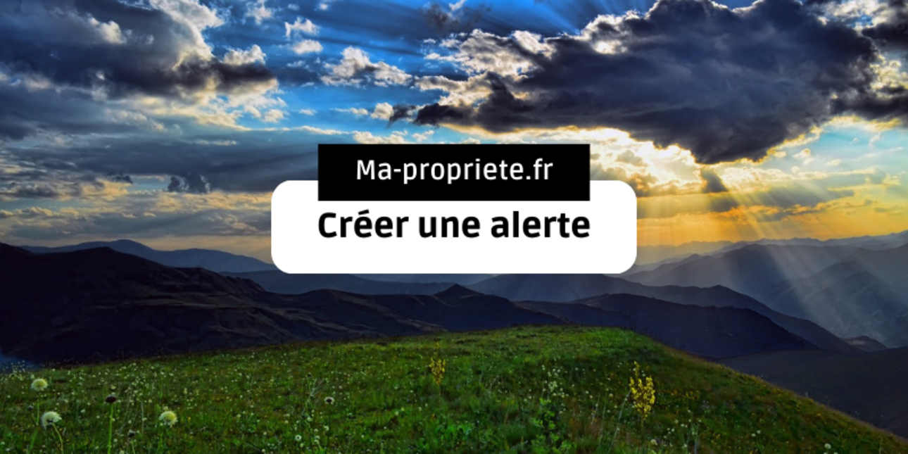 Create an alert on ma-propriete.fr