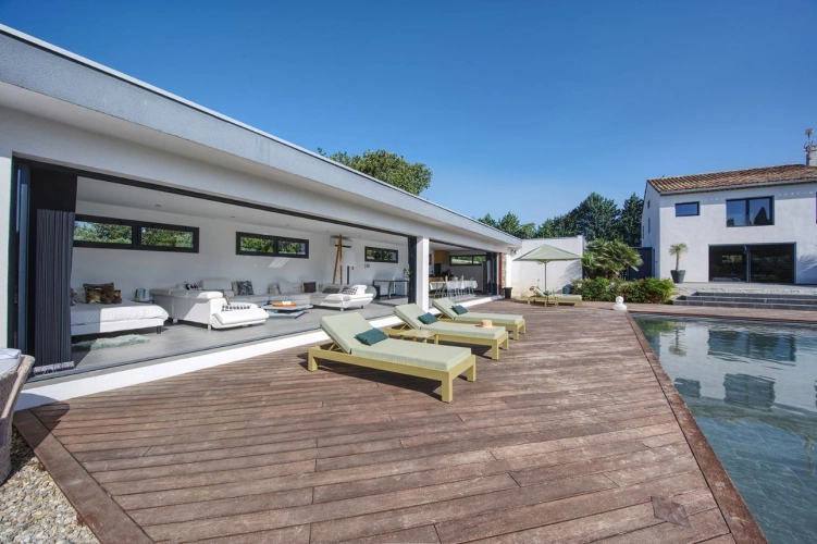 Photos 2 - Équestre - Alpilles - Villa contemporaine et grandes dépendances