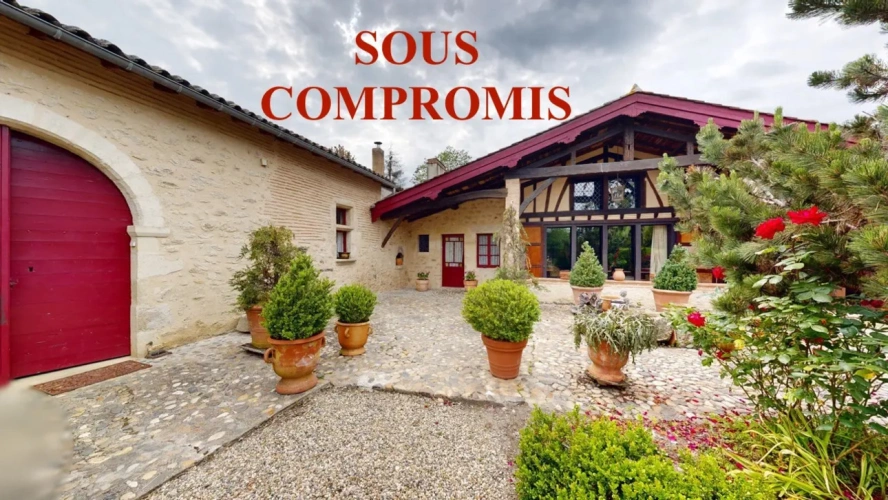 Photos 1 - Équestre - Splendide propriété de caractère sublimée par la qualité de sa restauration