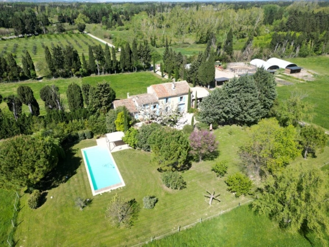 Photos 1 - Équestre - Magnifique propriété équestre avec mas sur 5 hectares