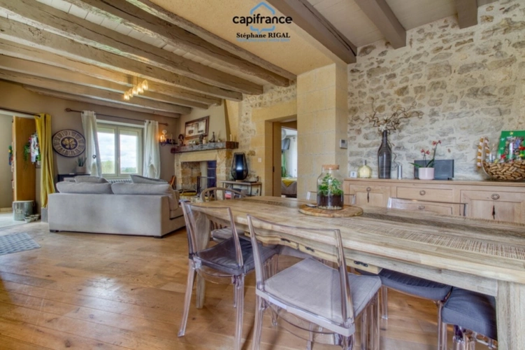 Photos 6 - Prestige - Dpt Lot et Garonne (47), à vendre MONTAYRAL propriete P7 de 125 m² - Terrain de 1 106 m²