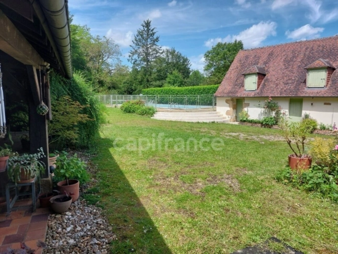 Photos 4 - Prestige - Dpt Cher (18), à vendre MENETOU COUTURE propriété  P5 Gite, Piscine