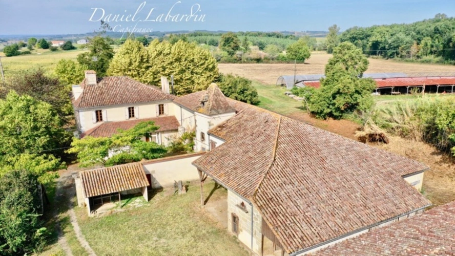 Photos 3 - Touristique - Propriete à vendre 9 pièces proche de TONNEINS (47)