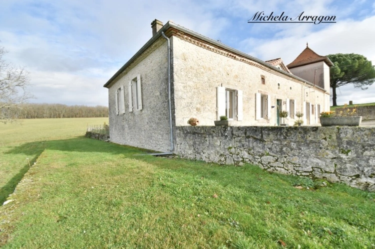 Photos 3 - Prestige - Propriete à vendre 7 pièces SAINTE COLOMBE DE VILLENEUVE (47)