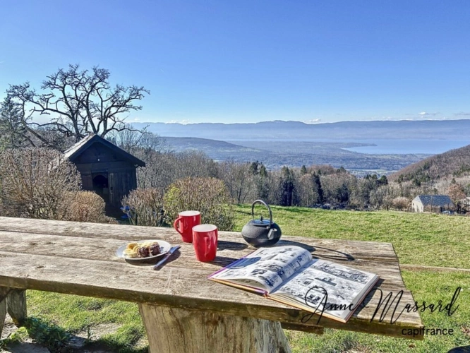 Photos 2 - Touristique - Dpt Haute Savoie (74), Maison-Gîte sur les hauteurs de Thonon avec vue exceptionnelle sur le Lac Léman et Jura