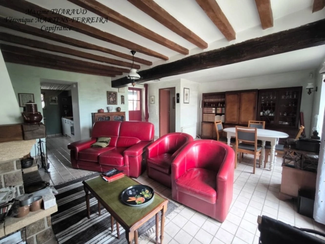 Photos 4 - Prestige - À Vendre : Charmante Maison 7 pièces avec Piscine Chauffée DUN-LE-POELIER (36)