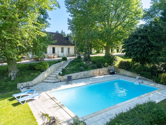 Photos 44 - Équestre - Dpt Dordogne (24), à vendre BERGERAC propriété P7 - terrain de 87000 m2