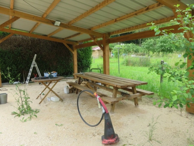 Photos 7 - Foncière - Terrain de loisir à vendre  CHALEY (01) 204 m² avec carport