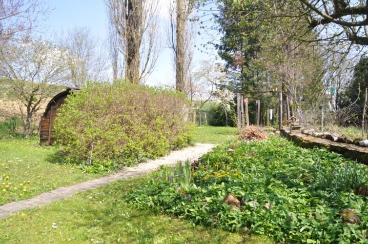 Photos 1 - Touristique - Dpt Haut-Rhin (68), à vendre, belle propriété en pierre de 190m2 avec ses dépendances sur 42 ares
