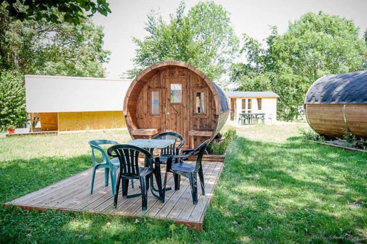 Photos 5 - Touristique - Dpt Saône et Loire (71), à vendre TOURNUS Camping sur 1ha et demi à 550 000 €