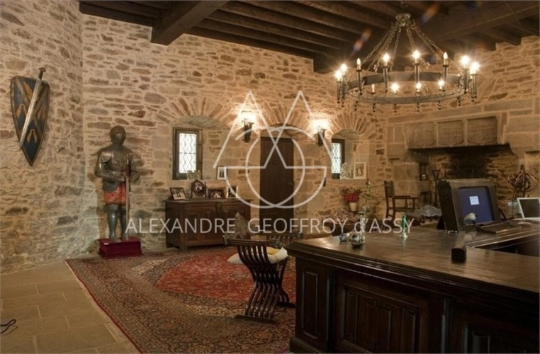 Photos 8 - Forestière - Château médiéval du XIIe siècle sur un vaste domaine de 168 hectares avec une restauration complète