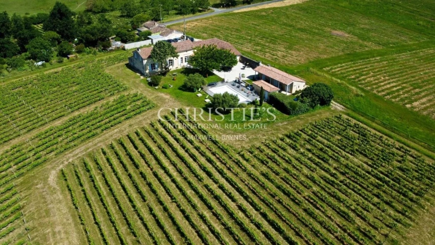 Photos 1 - Viticole - Sublime propriété viticole de 3.21 ha près de Bordeaux - Clé en main !