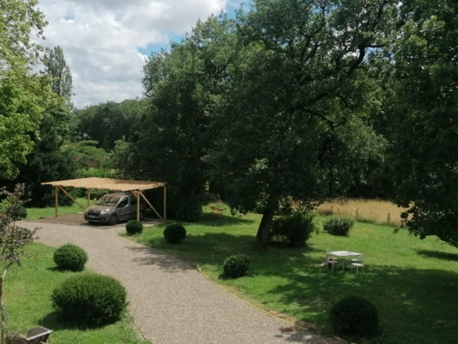 Photos 50 - Prestige - MIELAN 6 minutes: PROPRIETE de CHARME XVIIIs avec VUE, 5 chambres, garage, 1hectare, piscine, rénovation de qualité pour famille ou /et chambres d hôtes
