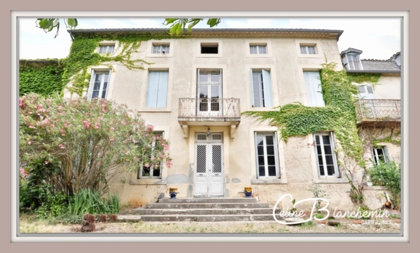 Photos 4 - Tourist - Property for sale 32 rooms near CARCASSONNE (11) 2 dwellings 522m2 + park 2.82 hectares + outbuildin