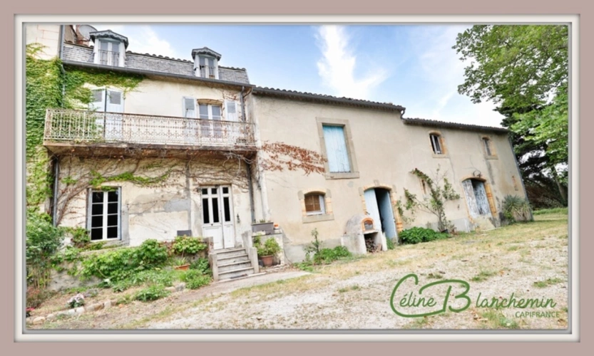 Photos 5 - Tourist - Property for sale 32 rooms near CARCASSONNE (11) 2 dwellings 522m2 + park 2.82 hectares + outbuildin