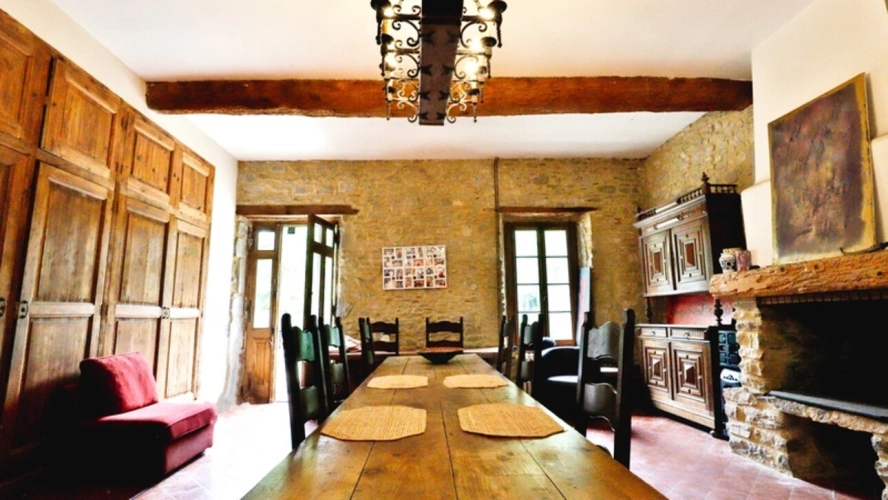 Photos 10 - Tourist - Property for sale 32 rooms near CARCASSONNE (11) 2 dwellings 522m2 + park 2.82 hectares + outbuildin