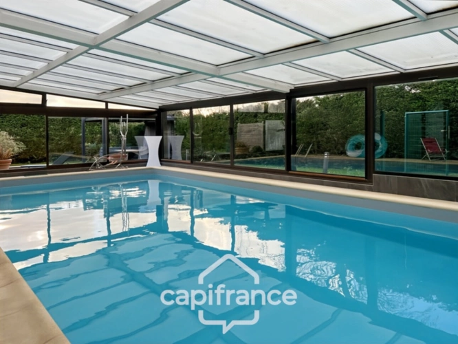 Photos 5 - Prestige - A VENDRE PROPRIÉTÉ - ISQUES (62)  - 10 PIÈCES - PISCINE COUVERTE CHAUFFÉE - TERRAIN 1272 M2  CLOS -