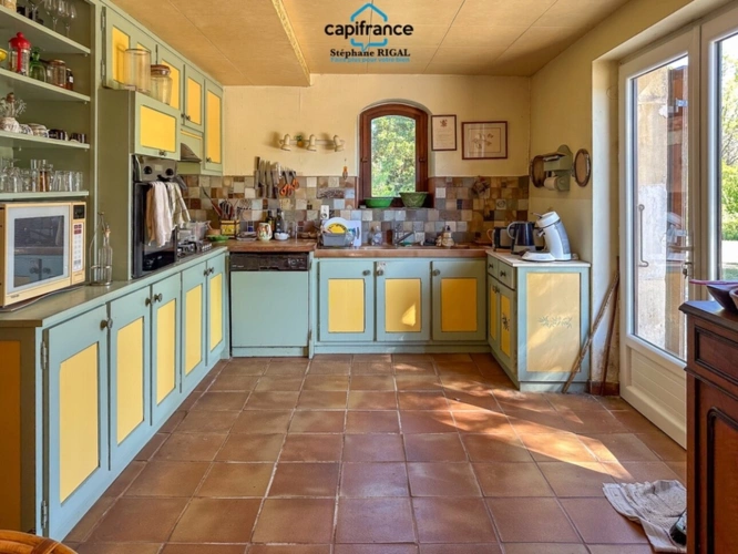 Photos 13 - Équestre - Propriete à vendre 7 pièces FUMEL (47) Propriété de 230m2 sur 11ha de prairie et de bois. Piscine et lac