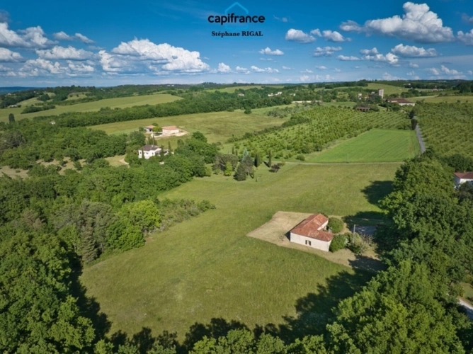 Photos 13 - Équestre - Propriete à vendre 5 pièces MONTAYRAL (47) Maison de 105m2 habitables avec dépendance et 2,8ha de terrain