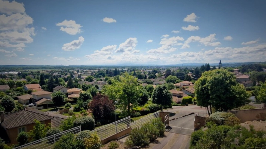 Photos 4 - Prestige - Propriété 10 pièces BEYNOST avec vue splendide dégagée sur environ 1900m² de terrain à vendre  (01)