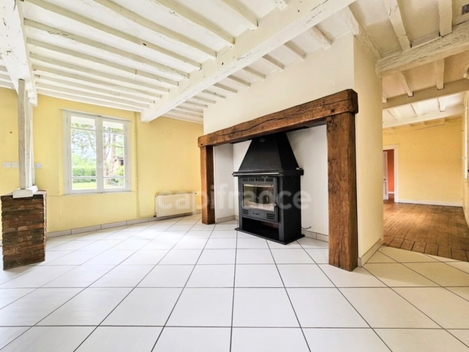 Photos 6 - Touristique - BEAU POTENTIEL POUR CET ANCIEN CORPS DE FERME AVEC GÎTE – 227 m² – SECTEUR LE MESNIL-RÉAUME (76)