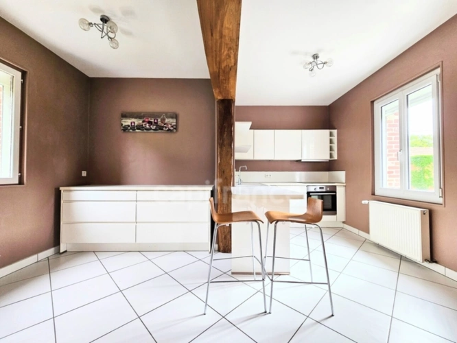 Photos 8 - Touristique - BEAU POTENTIEL POUR CET ANCIEN CORPS DE FERME AVEC GÎTE – 227 m² – SECTEUR LE MESNIL-RÉAUME (76)