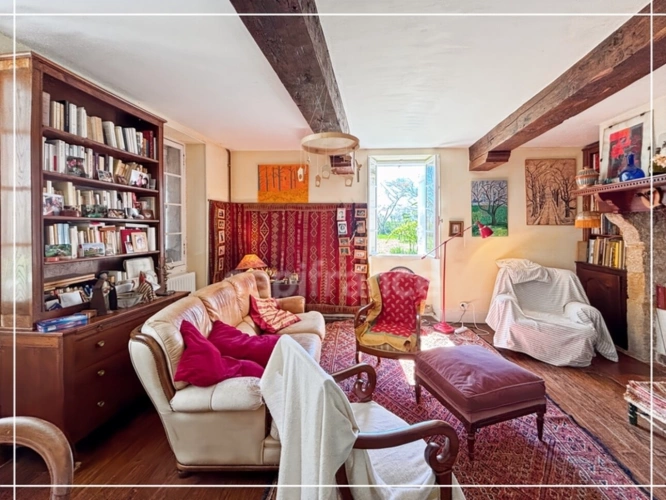 Photos 4 - Prestigious - NOGARO (32) nearby, CHARMING 18th century PROPERTY, hamlet style, NO NEIGHBORS, quiet, with outbuild