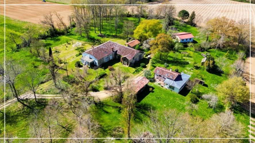 Photos 6 - Prestigious - NOGARO (32) nearby, CHARMING 18th century PROPERTY, hamlet style, NO NEIGHBORS, quiet, with outbuild