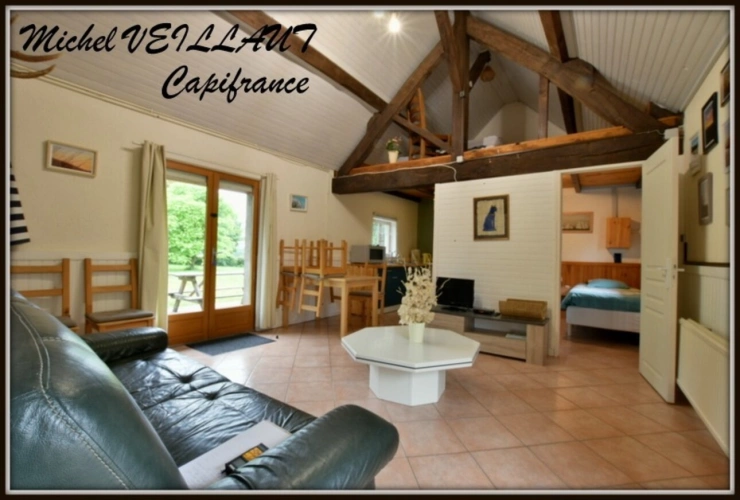 Photos 15 - Équestre - Propriete à vendre maison 7 pièces THIONNE (03), Barn 12 box, Bâtiment agricole, 2 Gîtes, terrain 35174 m²