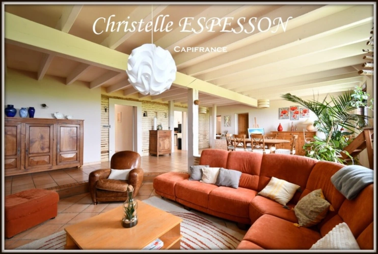 Photos 5 - Prestigious - MAGNIFICENT 205 M2 8-ROOM FARMHOUSE IN FOURQUES SUR GARONNE