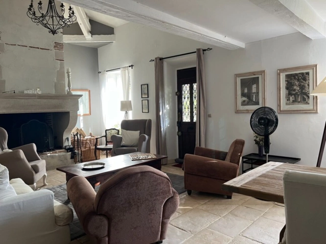 Photos 3 - Prestige - Dpt Gers (32), à vendre NOGARO proche, TRES ELEGANTE PROPRIETE  RURALE  sur 4.5 hectares, MAISON de MAITRE, GITE, deux piscines neuves, parc séculaire, SANS NUISANCE