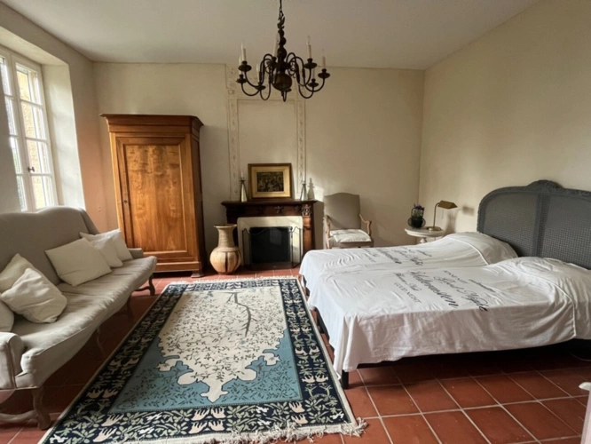 Photos 8 - Prestige - Dpt Gers (32), à vendre NOGARO proche, TRES ELEGANTE PROPRIETE  RURALE  sur 4.5 hectares, MAISON de MAITRE, GITE, deux piscines neuves, parc séculaire, SANS NUISANCE