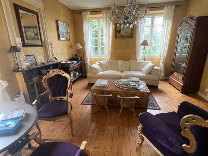 Photos 13 - Prestige - Dpt Gers (32), à vendre NOGARO proche, TRES ELEGANTE PROPRIETE  RURALE  sur 4.5 hectares, MAISON de MAITRE, GITE, deux piscines neuves, parc séculaire, SANS NUISANCE