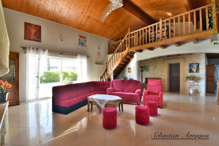 Photos 5 - Prestige - Propriete en pierre à vendre 8 pièces CANCON (47)