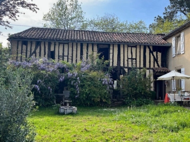 Photos 11 - Prestige - PLAISANCE DU GERS-MARCIAC, AUTHENTIQUE PROPRIETE RURALE 2 hecataressans voisin, sans vis à vis, un peu cachée et pourtant avec une jolie vue sur coteaux gascons
