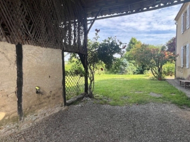 Photos 24 - Prestige - PLAISANCE DU GERS-MARCIAC, AUTHENTIQUE PROPRIETE RURALE 2 hecataressans voisin, sans vis à vis, un peu cachée et pourtant avec une jolie vue sur coteaux gascons