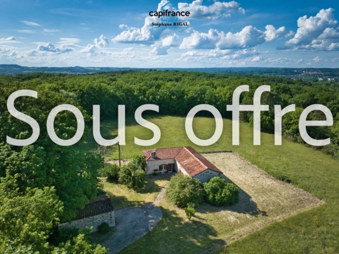 Photos 1 - Équestre - Propriete à vendre 5 pièces MONTAYRAL (47) Maison de 105m2 habitables avec dépendance et 2,8ha de terrain