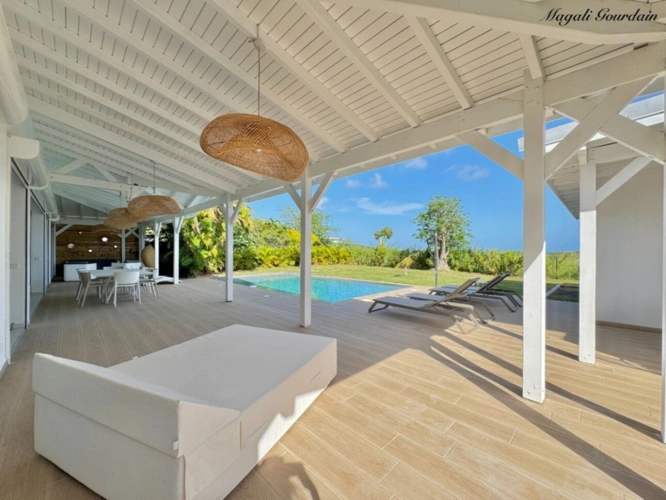 Photos 3 - Prestige - EN EXCLUSIVITE - A VENDRE - VILLA DE PRESTIGE MEUBLEE AVEC VUE MER - SAINT FRANCOIS