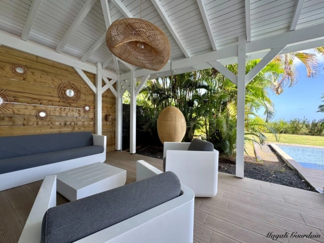 Photos 10 - Prestige - EN EXCLUSIVITE - A VENDRE - VILLA DE PRESTIGE MEUBLEE AVEC VUE MER - SAINT FRANCOIS