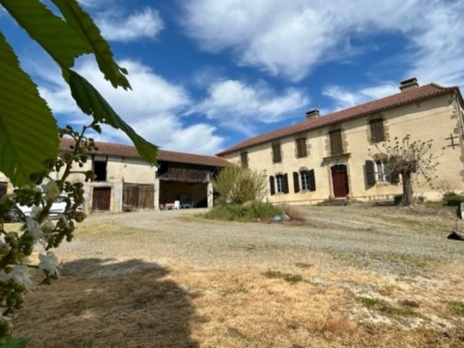 Photos 8 - Touristique - Dpt Gers (32), à vendre PLAISANCE et RISCLE proche, authentique PROPRIETE RURALE, ancienne ferme,  sur 3ha bio  AVEC geothermie, ancien chais