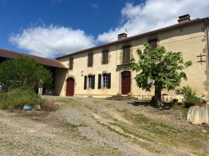 Photos 15 - Touristique - Dpt Gers (32), à vendre PLAISANCE et RISCLE proche, authentique PROPRIETE RURALE, ancienne ferme,  sur 3ha bio  AVEC geothermie, ancien chais