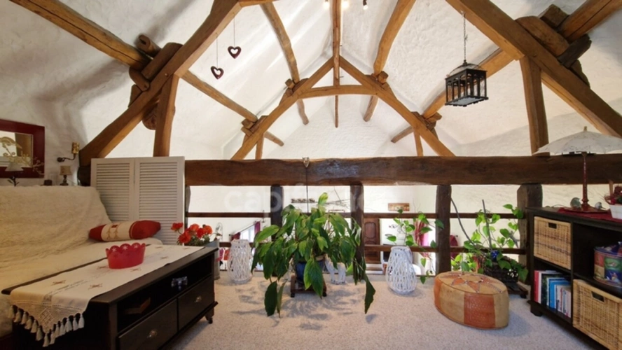 Photos 14 - Touristique - Dpt Essonne (91), à vendre proche de Méréville propriété 8 pièces avec maisonnette, jardin clos, cave et garage