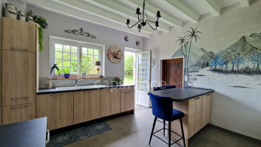 Photos 16 - Touristique - Dpt Essonne (91), à vendre proche de Méréville propriété 8 pièces avec maisonnette, jardin clos, cave et garage