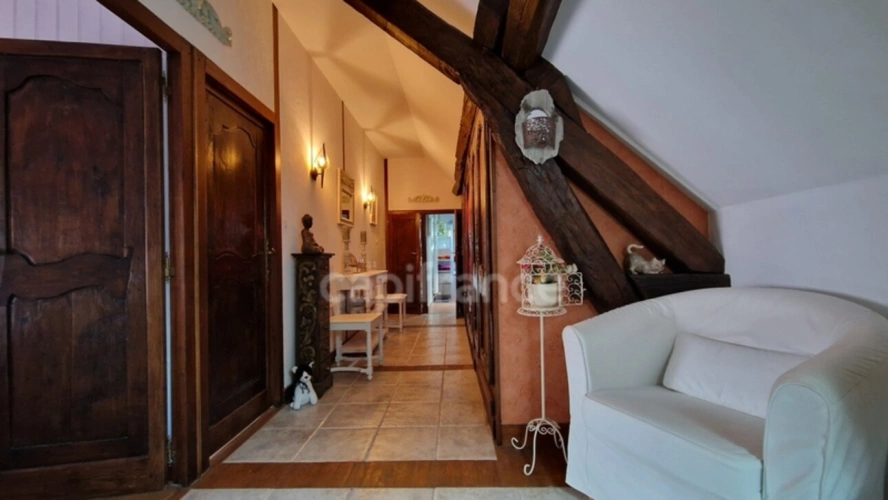 Photos 23 - Touristique - Dpt Essonne (91), à vendre proche de Méréville propriété 8 pièces avec maisonnette, jardin clos, cave et garage