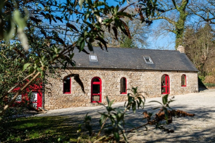 Photos 10 - Touristique - Dpt Morbihan (56), à vendre LE FAOUET Propriété du 19ème de 890 m² sur Domaine de 8 Hectares