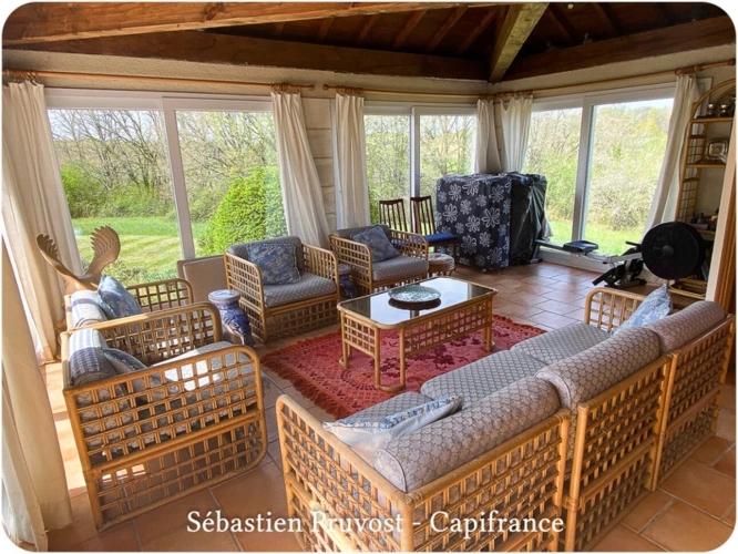 Photos 8 - Prestige - Propriete à vendre 5 pièces proche de BRANTOME (24), 180m2 hab., 4 chambres, gîte 30m2, piscine 12x6, grange, 25000m2 terrain