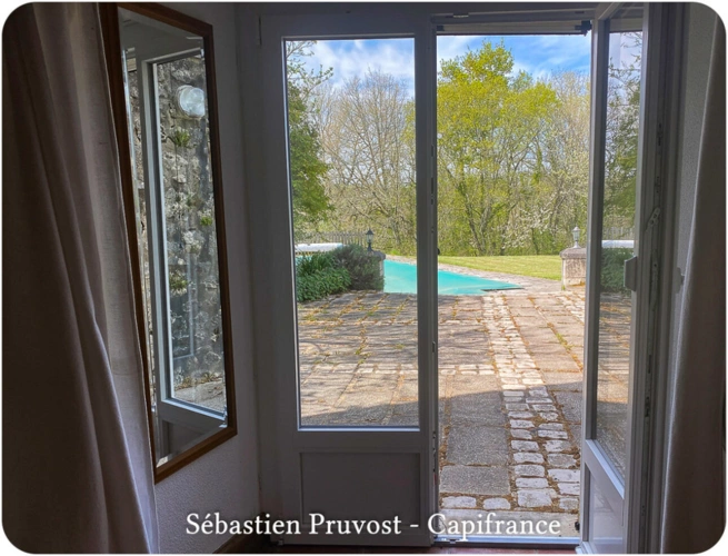 Photos 31 - Prestige - Propriete à vendre 5 pièces proche de BRANTOME (24), 180m2 hab., 4 chambres, gîte 30m2, piscine 12x6, grange, 25000m2 terrain