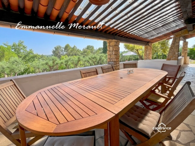 Photos 5 - Prestige - Propriété à vendre 8 pièces avec piscine et grand parc à BAGNOLS EN FORET (83)