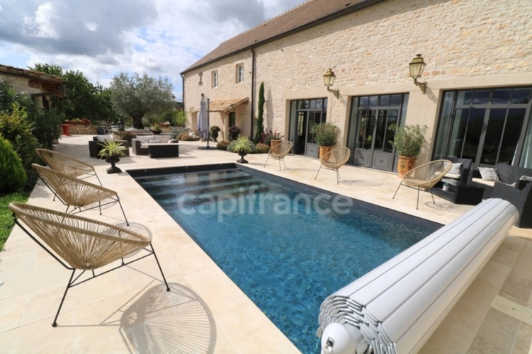 Photos 1 - Prestige - Demeure de charme avec piscine au cœur de la Côte Chalonnaise 