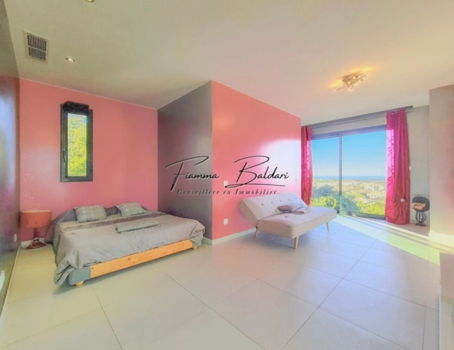Photos 23 - Prestige - À vendre Propriété - Villa d'architecte 225m², Terrain 4 116m² à vendre, Vue mer, Folelli, Penta di Casinca, Haute-Corse (20)
